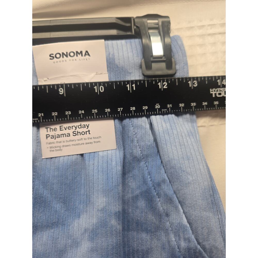 Sonoma Pajama Shorts Size Xs Womens Blue Tie Die Loungewear Drawstring 6750 - Picture 4 of 8